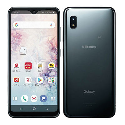 【SIMロック解除済】docomo Galaxy A20 SC-02M Black