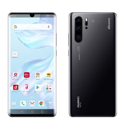 【SIMロック解除済】docomo HUAWEI P30 Pro HW-02L Black