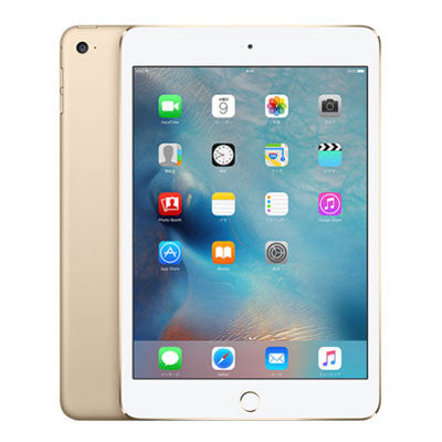 【SIMロック解除済】【第4世代】SoftBank iPad mini4 Wi-Fi+Cellular 32GB ゴールド MNWG2J/A A1550