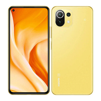 Xiaomi Mi11 Lite 5G Citrus Yellow【RAM6GB/ROM128GB 国内版SIMフリー】