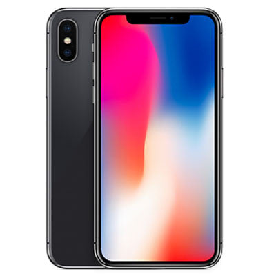 【SIMロック解除済】SoftBank iPhoneX 64GB A1902 (MQAX2J/A) スペースグレイ