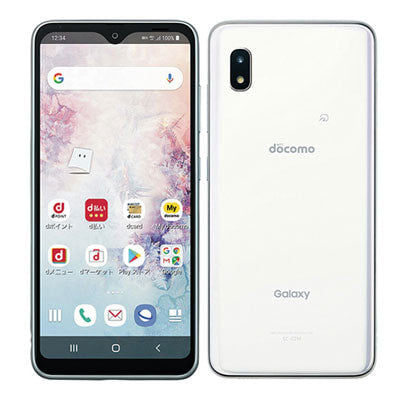 【SIMロック解除済】docomo Galaxy A20 SC-02M White