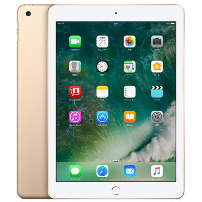 【SIMロック解除済】【第5世代】SoftBank iPad2017 Wi-Fi+Cellular 32GB ゴールド MPG42J/A A1823