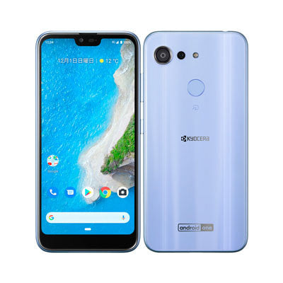 【SIMロック解除済】Y!mobile Android One S6 ラベンダーブルー