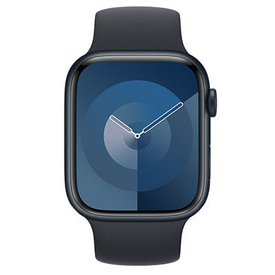 Apple Watch Series9 45mm GPS+Cellularモデル MRQH3J/A+MTF63FE/A A2984【ミッドナイトアルミニウムケース/ミッドナイトソロループ(サイズ9)】